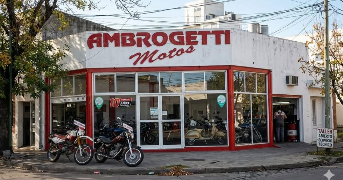 El hecho ocurrió en febrero en el local de Ambrogetti Motos