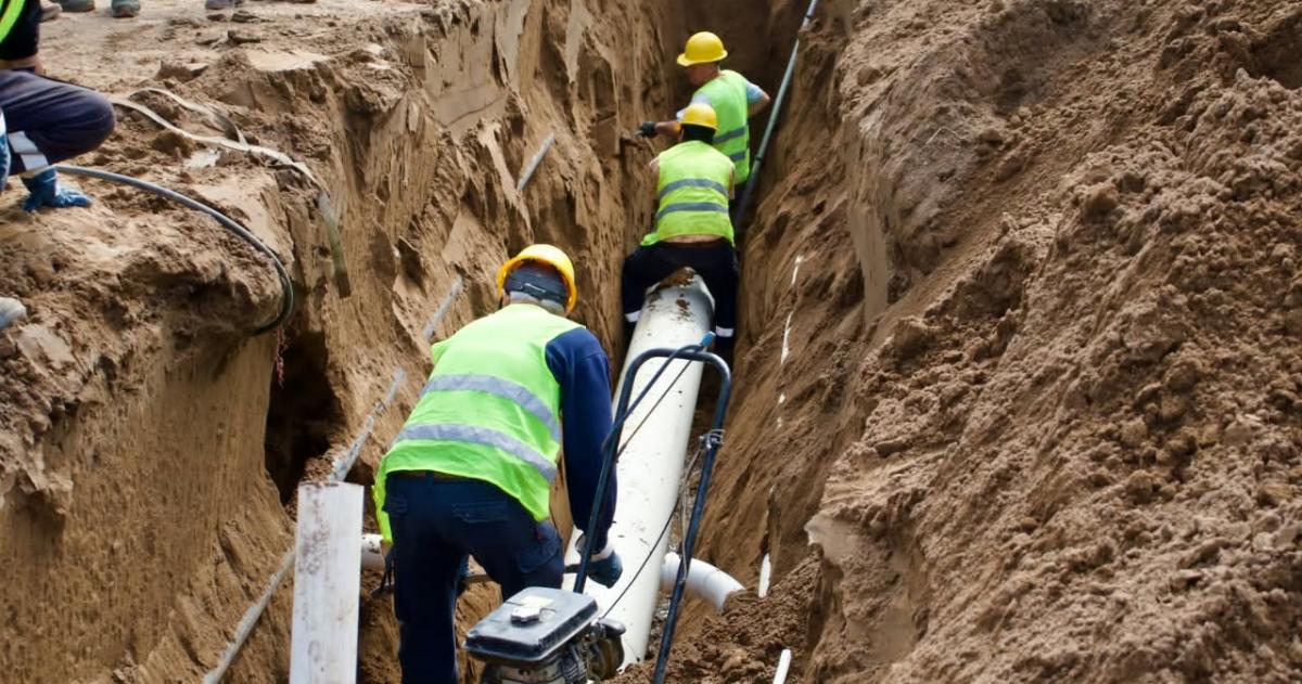  Di N�poli destacó la inversión tras décadas de inacción en infraestructura hidr�ulica