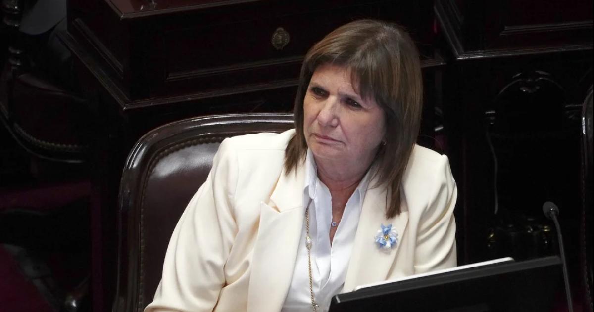 La senadora nacional Patricia Bullrich criticó el avance de la Justicia brasileña sobre Fl�vio Bolsonaro