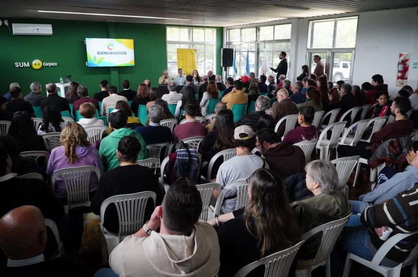 El encuentro se desarrolló bajo la consigna Construir redes