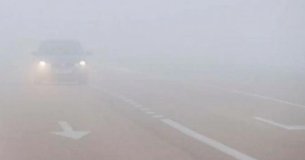 La niebla afecta la zona del Meridiano V (Imagen ilustrativa)