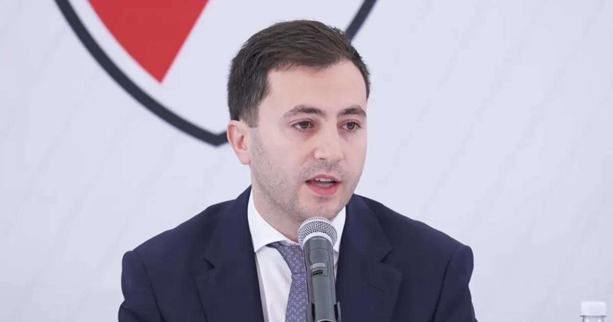 El presidente de River Stefano Di Carlo