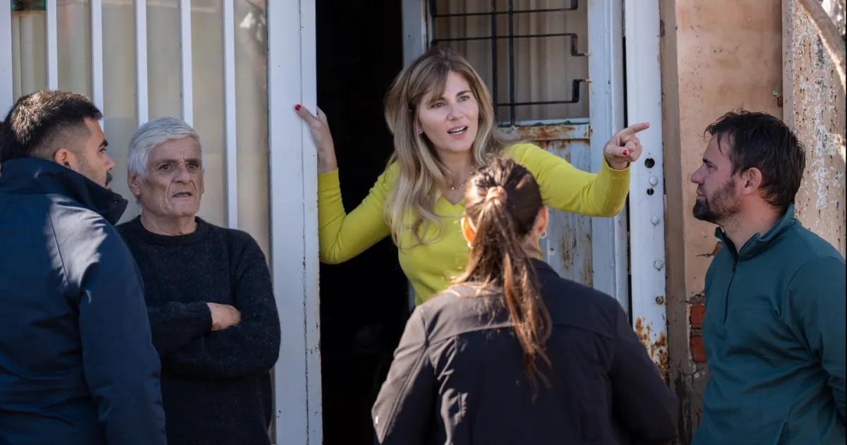 La secretaria de Gobierno de la Municipalidad de Santa Rosa Carmina Besga