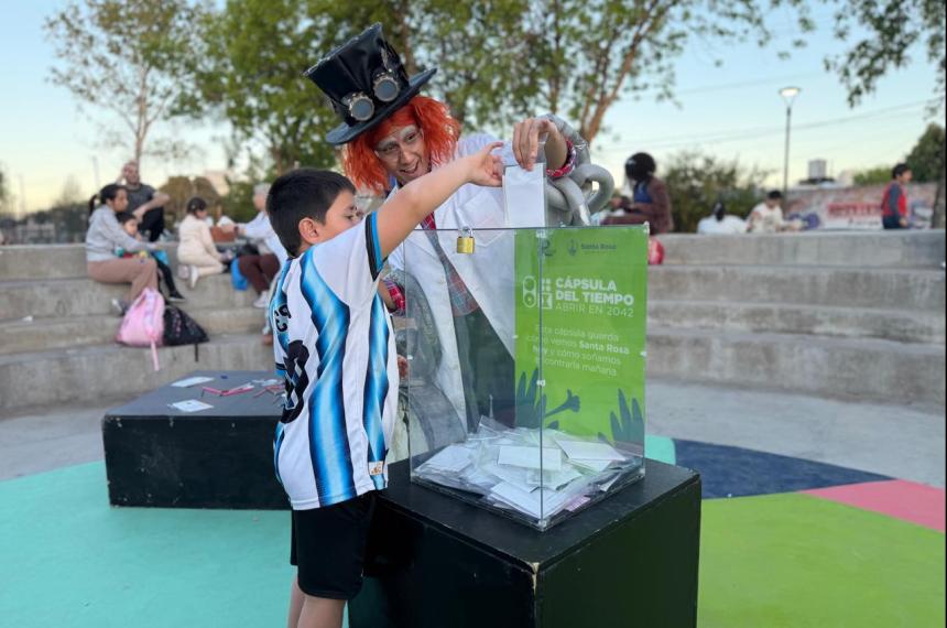  Hoy en medio de la fiesta popular se inaugurar� la ampliación del Parque Lineal