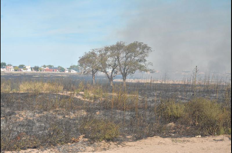 incendio en el barrio pueblos originario 71