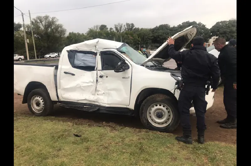 Choque ruta 152 Acha 1