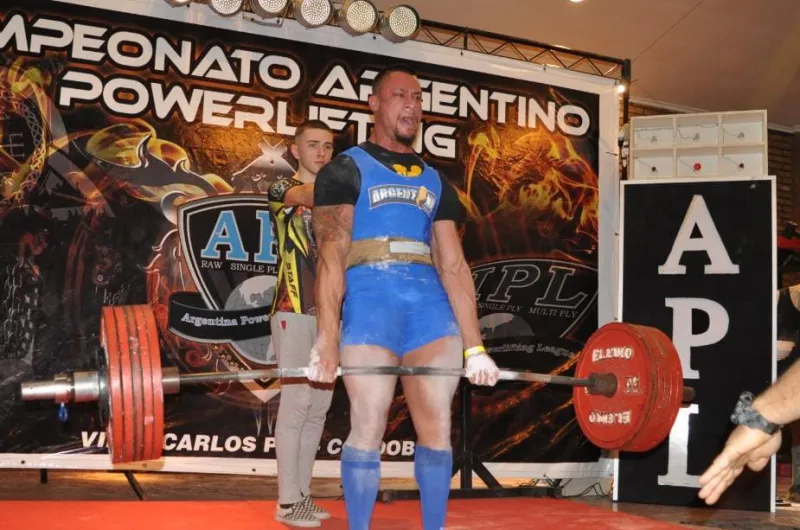 Argentino de powerlifting :: El Diario de La Pampa