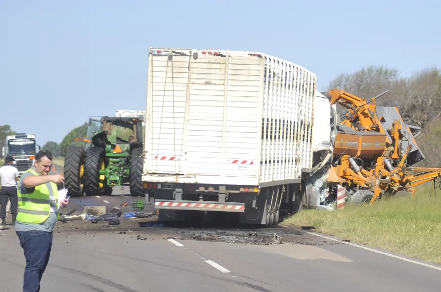Un muerto en un choque sobre la ruta provincial 4 :: El Diario de La Pampa