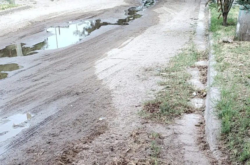 Reclamo por una pérdida cuantiosa de agua potable :: El Diario de La Pampa