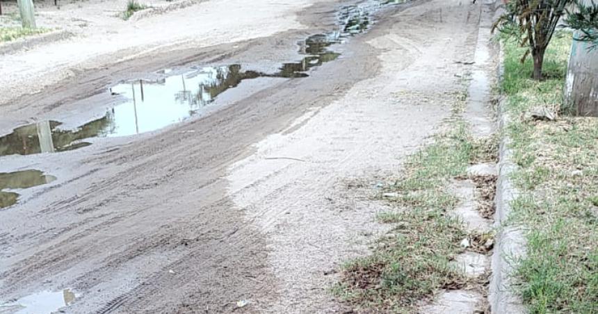 Reclamo por una pérdida cuantiosa de agua potable :: El Diario de La Pampa