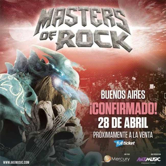 Masters of Rock 2023 en Argentina cuándo es y dónde conseguir entradas