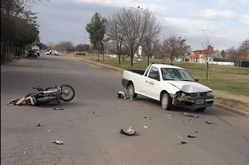 Un motociclista fracturado en una pierna en Villa Alonso :: El Diario ...