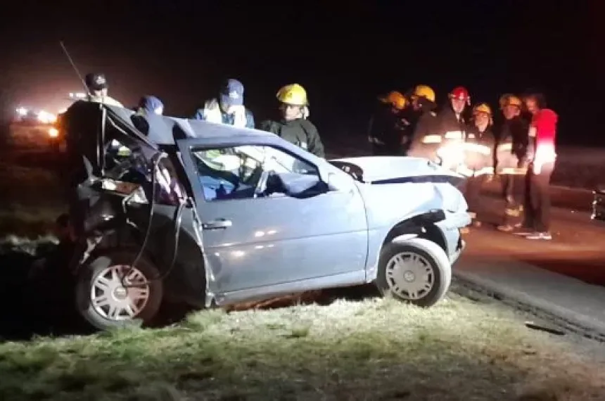 Triple choque con heridos en la Ruta Nacional 35 :: El Diario de La Pampa