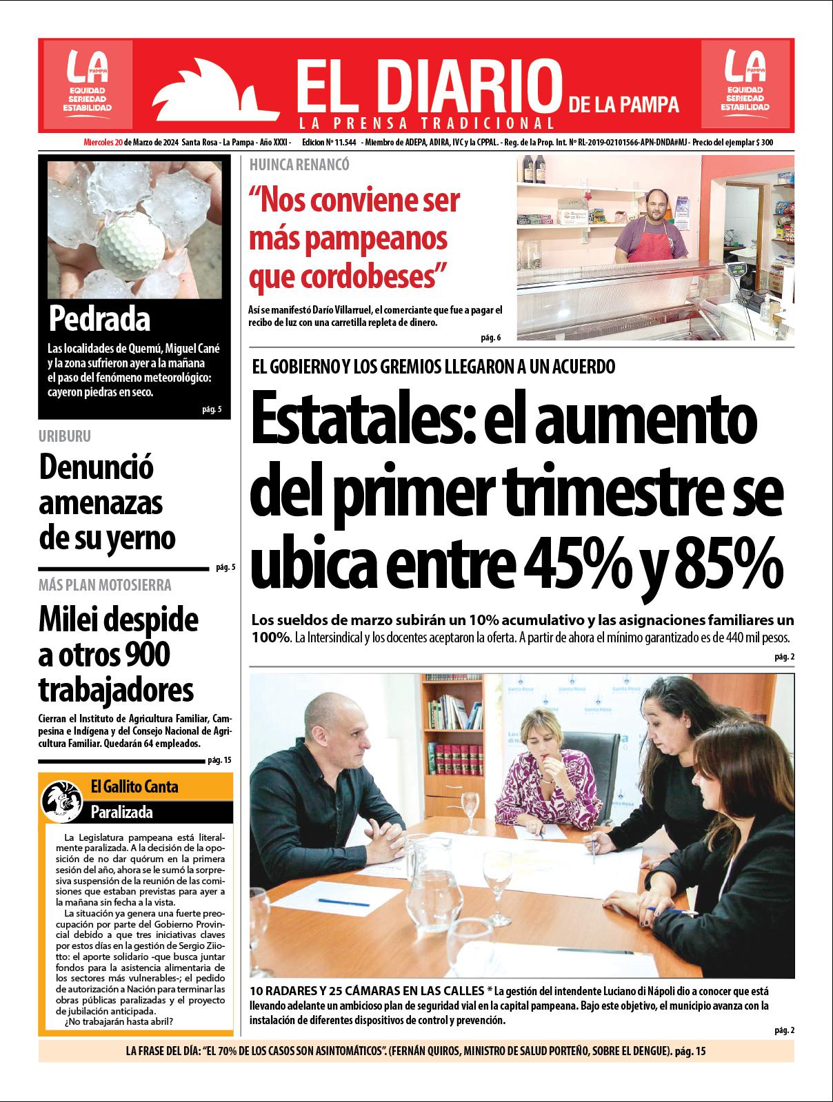 tapa-de-el-diario-en-papel-viernes-16-de-febrero-de-2024-el-diario