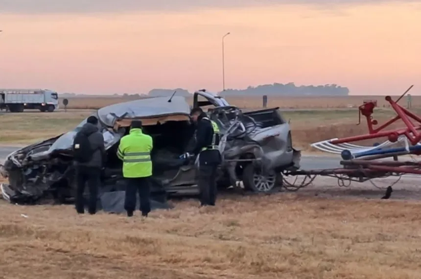 Un muerto y cinco heridos por un choque en el cruce de las rutas 1 y 14 ...