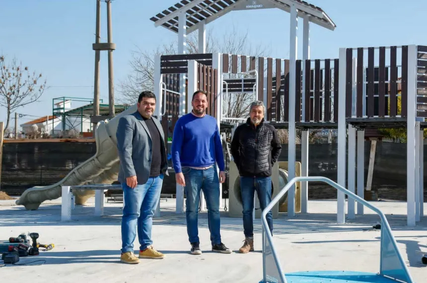 Di Nápoli supervisó el avance de obra del parque lineal :: El Diario de ...