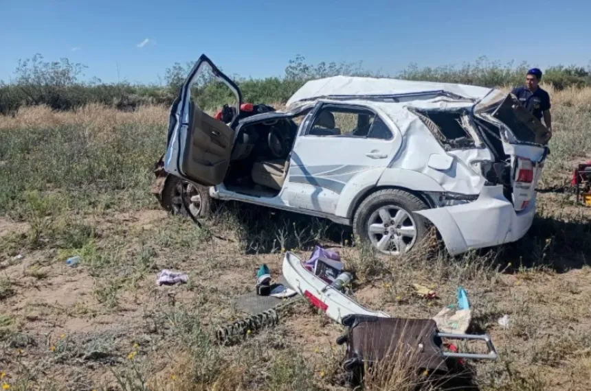 Un muerto por un vuelco en la Ruta Provincial 20 :: El Diario de La Pampa