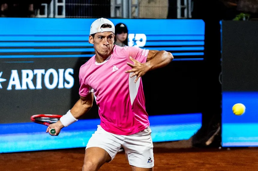 Báez no pudo con Djare en el ATP de Santiago :: El Diario de La Pampa