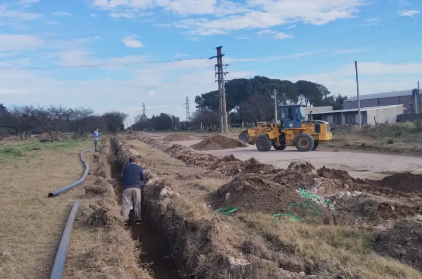 Avanza la obra para mejorar el servicio de agua potable en Guatraché ...
