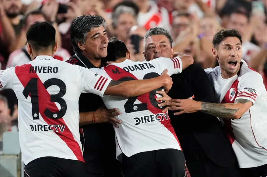 River le ganó a Banfield en la despedida de Marcelo Gallardo :: El ...