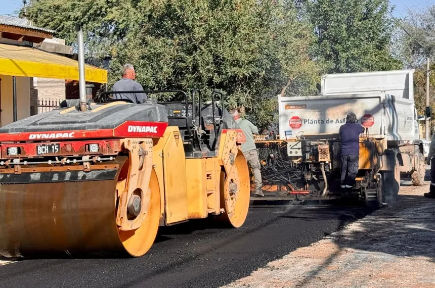 Avanzan las obras de pavimentación en el barrio Tomás Mason :: El ...