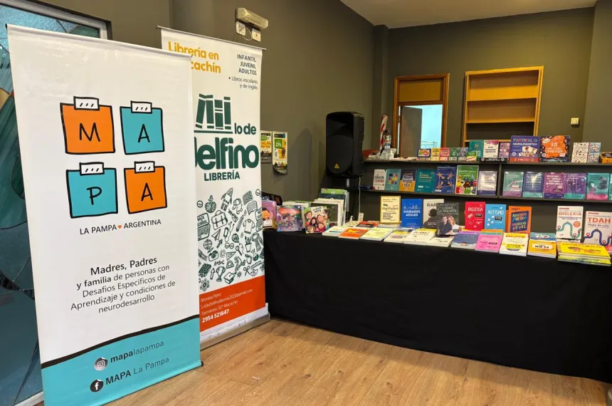 MAPA La Pampa difundió el abordaje de la dislexia en la Feria del Libro